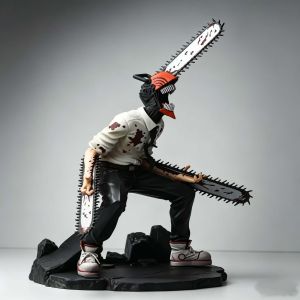 Bandai | Chainsaw Man Denji Anime Figure Denji/Power Action Figure Chainsaw Man Denji Figurine Adult Collectible Model Doll Toy