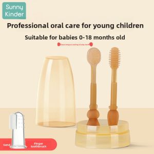 sunnykinder | Baby Toothbrush and Tongue Cleaner