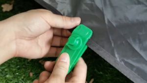 Kẹp cố định lều bạt cắm trại picnic có khóa vặn cao cấp tiện lợi