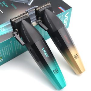 VGR | Professional Hair Clipper Full Metal 9000 RPM USB Interface Wireless Electric Mens Barber Machine VGR V-003