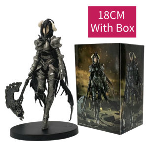Bandai | 23CM Anime OVERLORD King of the Undead Albedo Armor Design Model Figure Collection Series Doll Toys Fans Birthday Gifts
