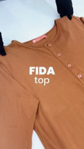 Nusseyba Activewear - Fida Top - Atasan Sport Wanita - Kaos Olahraga Wanita - Kaos Olahraga Polos