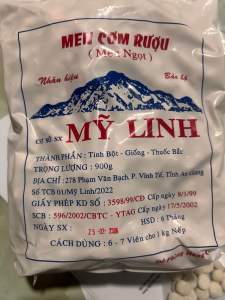 Gói 20 viên Men ngọt Mỹ linh làm cơm ruoubánh bò