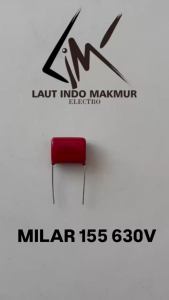 5 BUAH MILAR 155J 630V MILAR 155 630V KAPASITOR MYLAR 630 VOLT ups