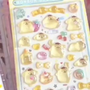 Sanrio | Sanrio 3D Crystal Stickers – Suitable for Decorating Phone Cases Journals and Scrapbooks Great as Gifts for Children