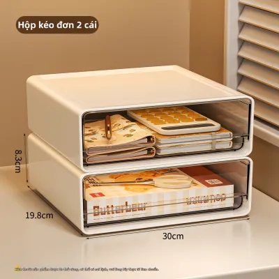 Hộp Lưu Trữ Minh Bạch Kiểu Ngăn Kéo