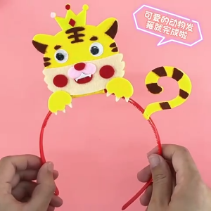 DIY Felt Hand Made Hairband Kit Cute Animal