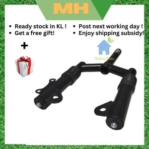 Front Fork Invert Triple Tree Fork Clamp Handlebar Riser Black For Motorcycle 2 Stroke Engine 43cc 45cc 47cc 49cc ATV