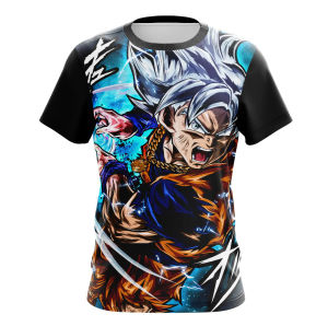 Bandai | Hot Selling and Fashionable New Dragon Ball Jiyigong Sun Wukong 3D Printed Fast Drying Breathable Mens Casual Sports T-shirt