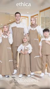 SARIMBIT ETHICA 2025 ELFA 314 ALMONDINE TERBARU GAMIS DAN KOKO KELUARGA LEBARAN KEKINIAN TERMURAHHH