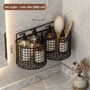 MINGZHIYIFAN | Giá Để Vật Phẩm Phòng Tắm Không Cần Đục Lỗ Treo Tường