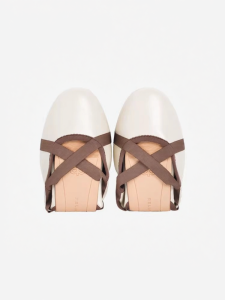 REEMOOR | Cross Strap Ballet Flats