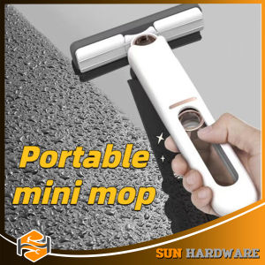 SUN HARDWARE Mini Portable Mop: A Lazy Hands-Free Wet & Dry Squeeze Mop