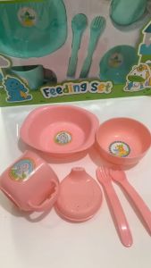 Bluebee Feeding Set Peralatan Makan Bayi / Tempat Makan Bayi Medium