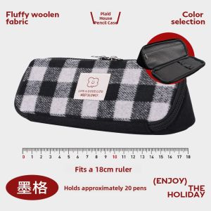 NEVER | Christmas New Design Stylish INS American Retro Style Exclusive Pencil Case