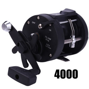 Sougayilang Trolling Fishing Reels Saltwater Full Metal Baitcasting Fishing Reel Max Drag 55LB Right Hand Fishing Reel Pesca