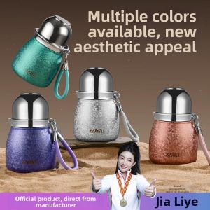 LIWAN | Insulated Covered Titanium Straw Cup Portable