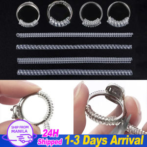 🔥Fast Shipping🔥10CM Transparent Invisible Ring Adjuster Spiral Based Ring Size Adjuster Tightener Resizing Tool Jewelry Guards
