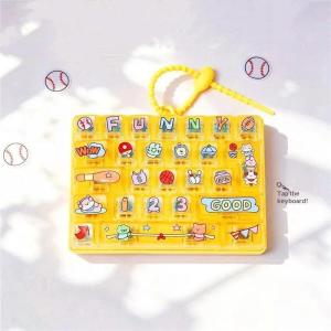 Velishy | 26 Grid Fidget Keycap Clicker 1PC Work Stress Relief Sensory Toy for Office Workers Students Home Daily Use