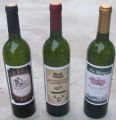 High End Waterproof Wine Bottle 750ml Empty Red Wine Bottle for Home Brewing Wine Glass European Style Sealed Storage Jar. 