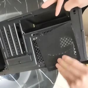 9-14cm Magnetic Frame Dust Filter Dustproof Mesh Cover Net Guard with Hole for PC Computer Case Cooling Fan Power Supply Accessories