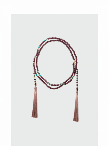 Traditional Chinese Style Beaded Long Necklace