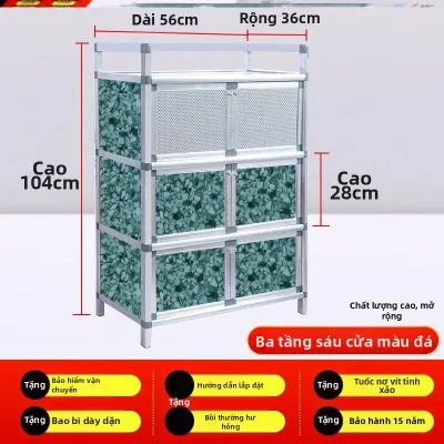 Tủ Lưu Trữ Bếp Inox