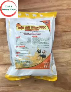 "Hoàn tiền đến 10%" ĐIỆN GIẢI thảo dược gói 200 gam chống nóng bù nước điện giải cho chó mèo lợn gà vịt trâu bò dê. Thú y Trường Thịnh