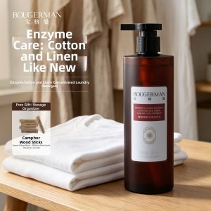 BOUGERMAN | Concentrated Enzyme Detergent for Flax Clothing Laundry Liquid