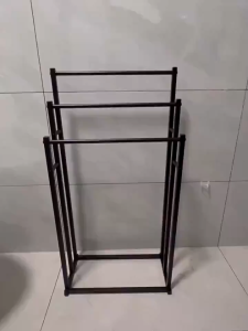 Towel Rack Bath Towel Rack Towel Hanger Towel Rack Bathroom Laundry Drying Rack Bracket Metal Floor