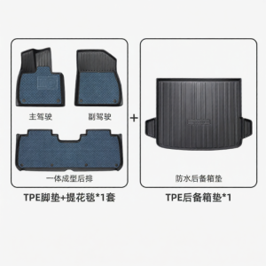 QUEES | Tấm Lót Sàn Ô Tô Toàn Diện TPE Cho Nissan Terra