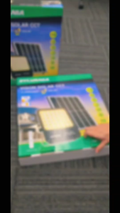 [สินค้าใหม่] SYLVANIA ไฟโซลาร์เซลล์สปอตไลท์ LED 3 แสงในหลอดเดียว รุ่น VISION LED SOLAR CCT 250W / 350W (Day/Cool/Warm)