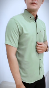 KEMEJA POLOS HITAM LENGAN PANJANG PENDEK KEMEJA MURAH KEMEJA HITS KEMEJA KEKINIAN KEMEJA CASUAL BAHAN KATUN PREMIUM HIGH QUALITY