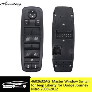 สวิตช์หน้าต่างรถหลักเหมาะสำหรับ Dodge Travel Nitro Jeep Liberty 2008-2012 4602632AH 4602632Ad 4602602632ac