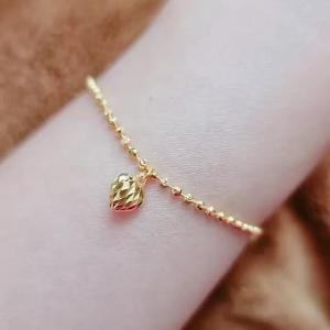 JIN JING RANTAI TANGAN SAWI 3LOVE EMAS 916 TULEN (PADU)5.17G-5.78G