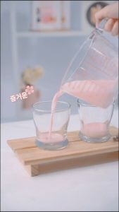 SILKY PUDDING Strawberry Korean Forisa Moms Recipe 155g PUYO Stroberi