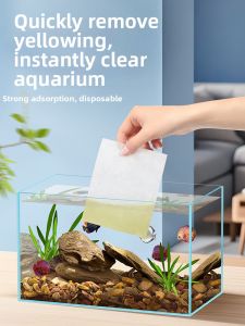 CHONGXIAOSHUAI | Water Purification Material Yellow Water Removal Odor Elimination Impurities Filter Fish Tank