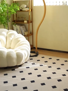 โซฟารูปฟักทอง โซฟา พร้อมที่พักขา โซฟาทำคอนเทนต์ โซฟาขี้เกียจ ผ้ากำมะหยี่ ผ้าขนแกะ