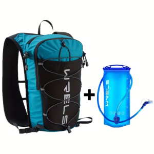 WRELS | WRELS Hydration Pack Backpack with Water Bladder Large Capacity Lightweight Running Vest for Hiking Climbing Cycling Travel Gear