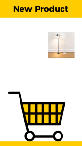 Eglare Klara Lampu Lantai Tiang Panjang Tinggi Warna Hitam Decorative Lamps Black White Putih Desain Scandinavian