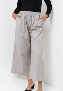 MFMW Glancy Celana Panjang Kulot Abu