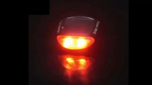 2 LED Solar Energy Bicycle Taillights Outdoor Waterproof Safety Warning MTB Bike Rear Lights Lamp Bicycle Accessories Flashlight