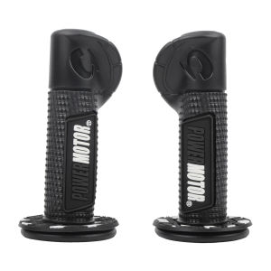 Universal Motorcycle Grips 24 22mm Anti-slip Wear-resistant Shock-absorbing Rubber Gel PowerMotor Grips Scooters Motocross Parts