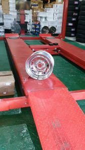 กะทะผ่า ซีโครเมี่ยม 7.0x14 CB100.1 สีเงา 6h 139.7 Chrome กระทะผ่าอีซูซูซู (หนา 1วง, แถมจุกเหล็ก) กระทะกระบะบรรทุก