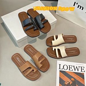 KORS รองเท้าแตะชายหาด พื้นนิ่ม กันลื่น เหมาะกับเดินชายหาด แฟชั่นแฟรี่ สไตล์เกาหลี สําหรับผู้หญิง