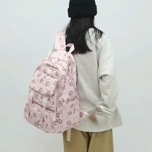 TAS RANSEL WANITA & TAS SEKOLAH ANAK PEREMPUAN MODEL TERBARU GRAFITTI UKURAN LEBIH BESAR MUAT BANYAK