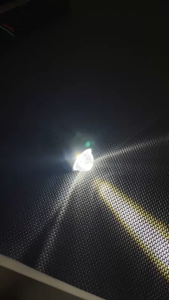 JH Motor Parts Mini Driving Light with On/Off Assy - Two Color Steel Gun Spotlight 3000K-6000K White HIGH QUALITY EASY TO INSTALL