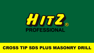 HITZ SDS Plus Drill Bits 4 Flute Cutter Carbide Tip 5mm -20mm Concrete Masonry Rotary Hammer Tebuk Simen Dinding