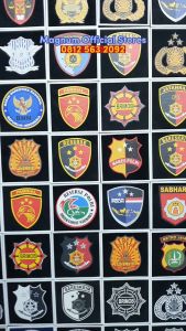 Emblem Patch RESERSE PENYIDIK BNN RESMOB BRIMOB METROJAYA JATANRAS INSPEKTORAT BARESKRIM Badge Prepet Perekat Velkro Tactical Army
