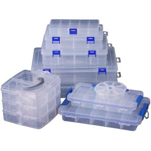 POWER&STRONG | Transparent Tool Box Plastic Organizer